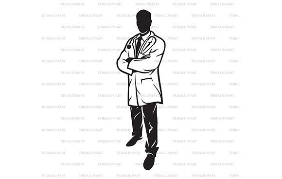 Medical Doctor Illustration: Graphics for Branding