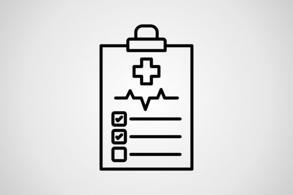 Medical History Icon: Graphics and Icons