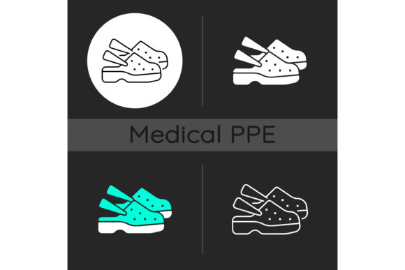 Medical Shoes Icons & Graphics Review