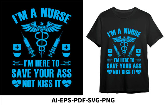 Nurse Graphics for T-Shirt Designs