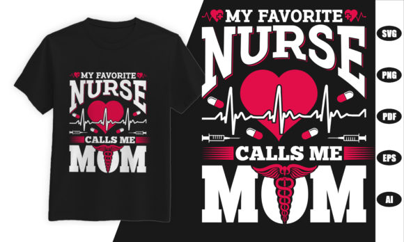Nurse Mom Graphics for T-Shirt Designs