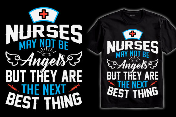 Nurse T-Shirt Design: Graphics & Print Templates